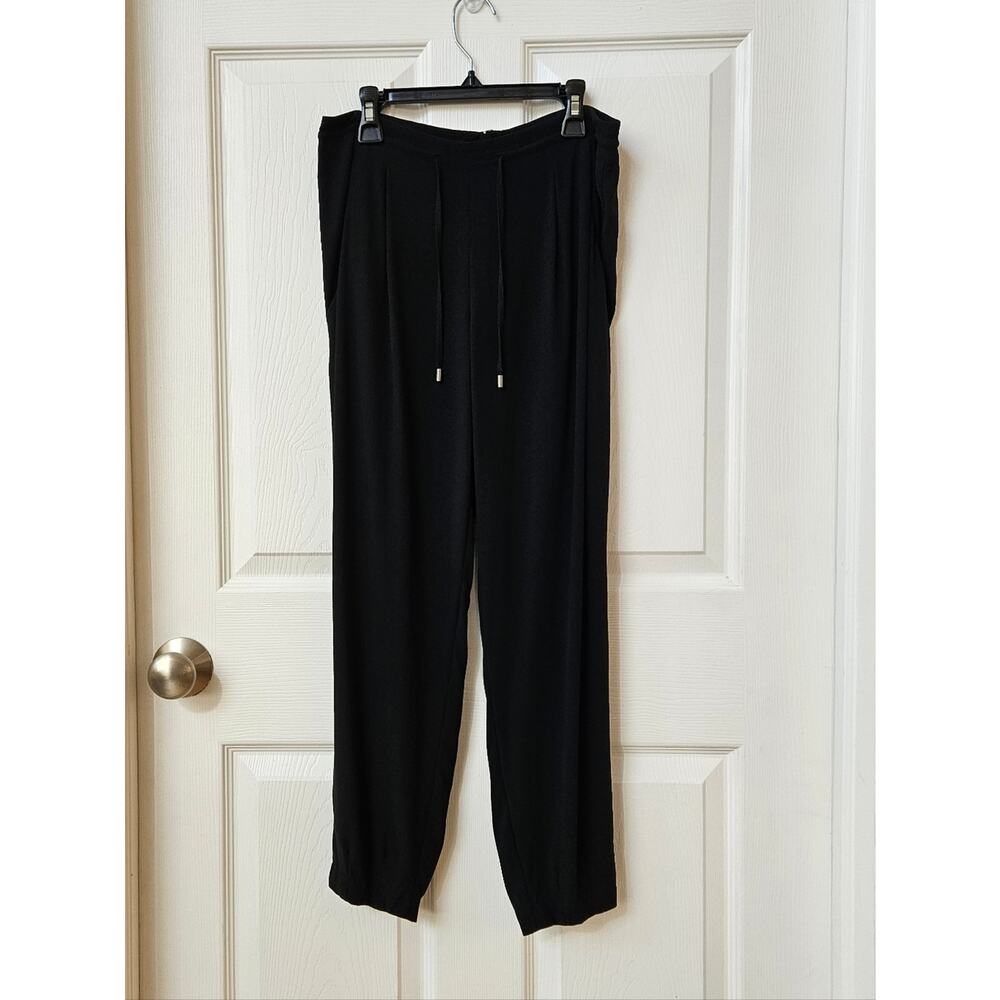 Eileen Fisher 100% Silk Jogger Pants Size PP (2-4 Petite)